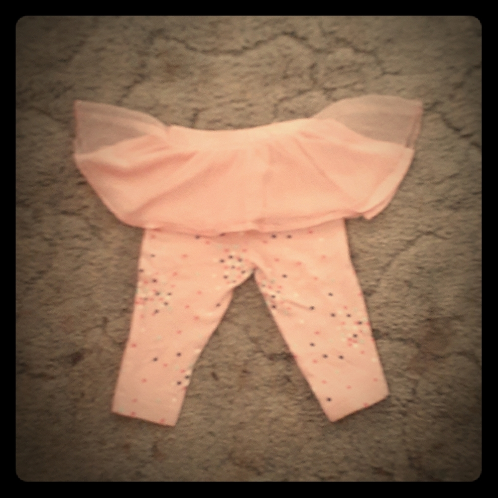 Tights with a tutu